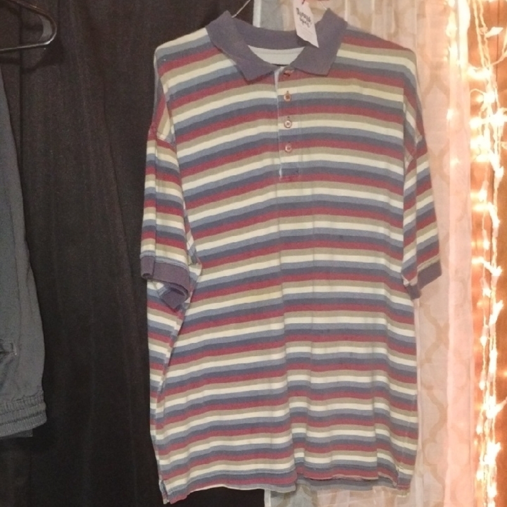 Striped Polo Shirt